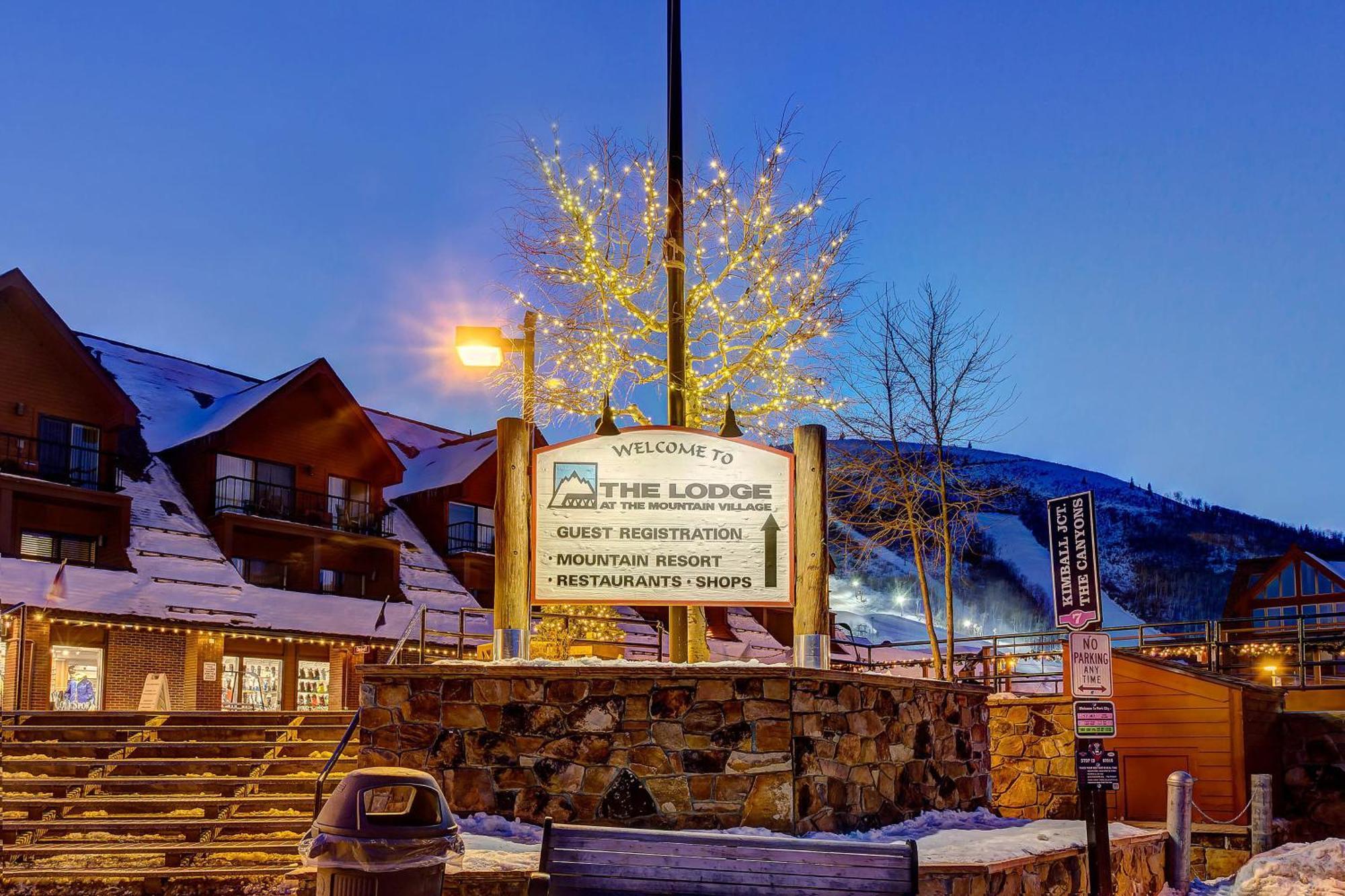 The Lodge At Mountain Village Park City Camera foto